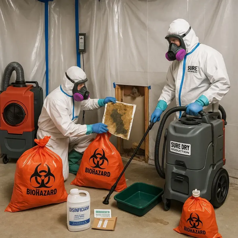 Contaminated Water Handling Protocols process in Brecksville, OH