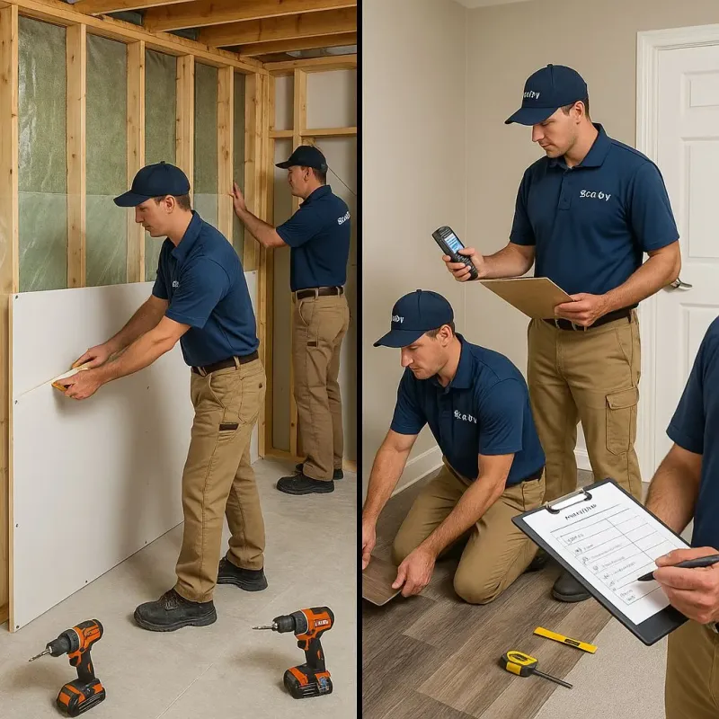 Repairs and Reconstruction process in Brecksville, OH