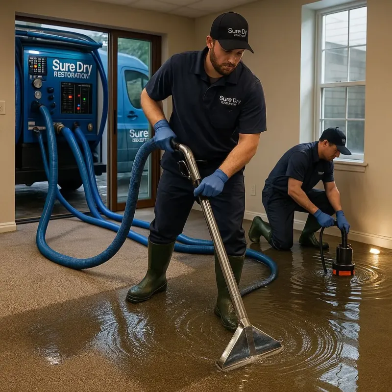 Water Extraction and Removal process in Brecksville, OH